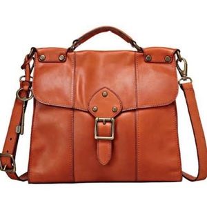 Fossil Vintage Revival Top Handle Flap Crossbody